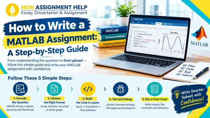 5 Easy Steps to write MATLAB Assignment